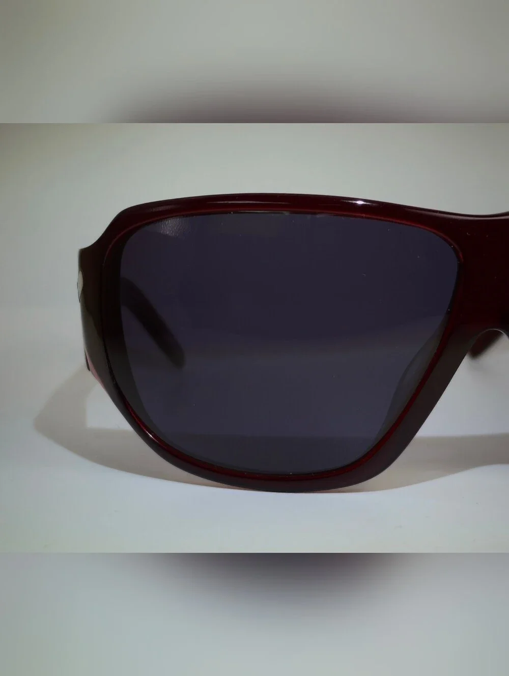 Elizabeth Arden Eyewear Collection. Dark Burgundy Frame.